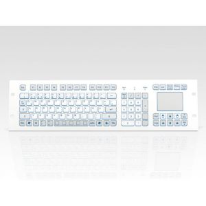 TKS-105c-TOUCH-FP-3HE InduKey Keyboard