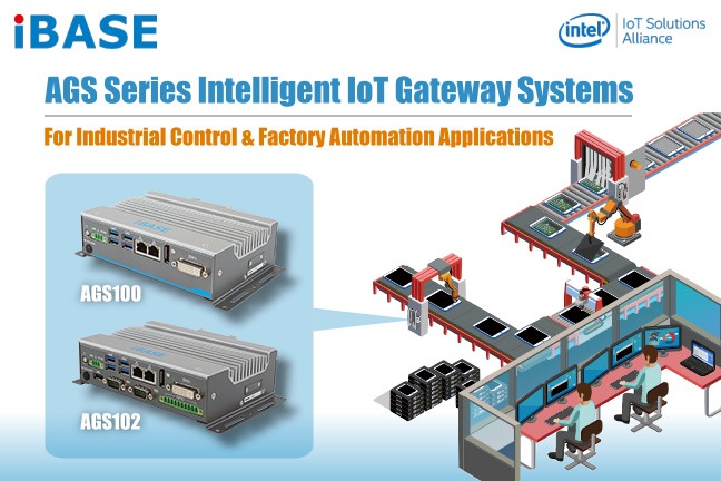 iBASE AGS100 and AGS102 IoT Gateway Products