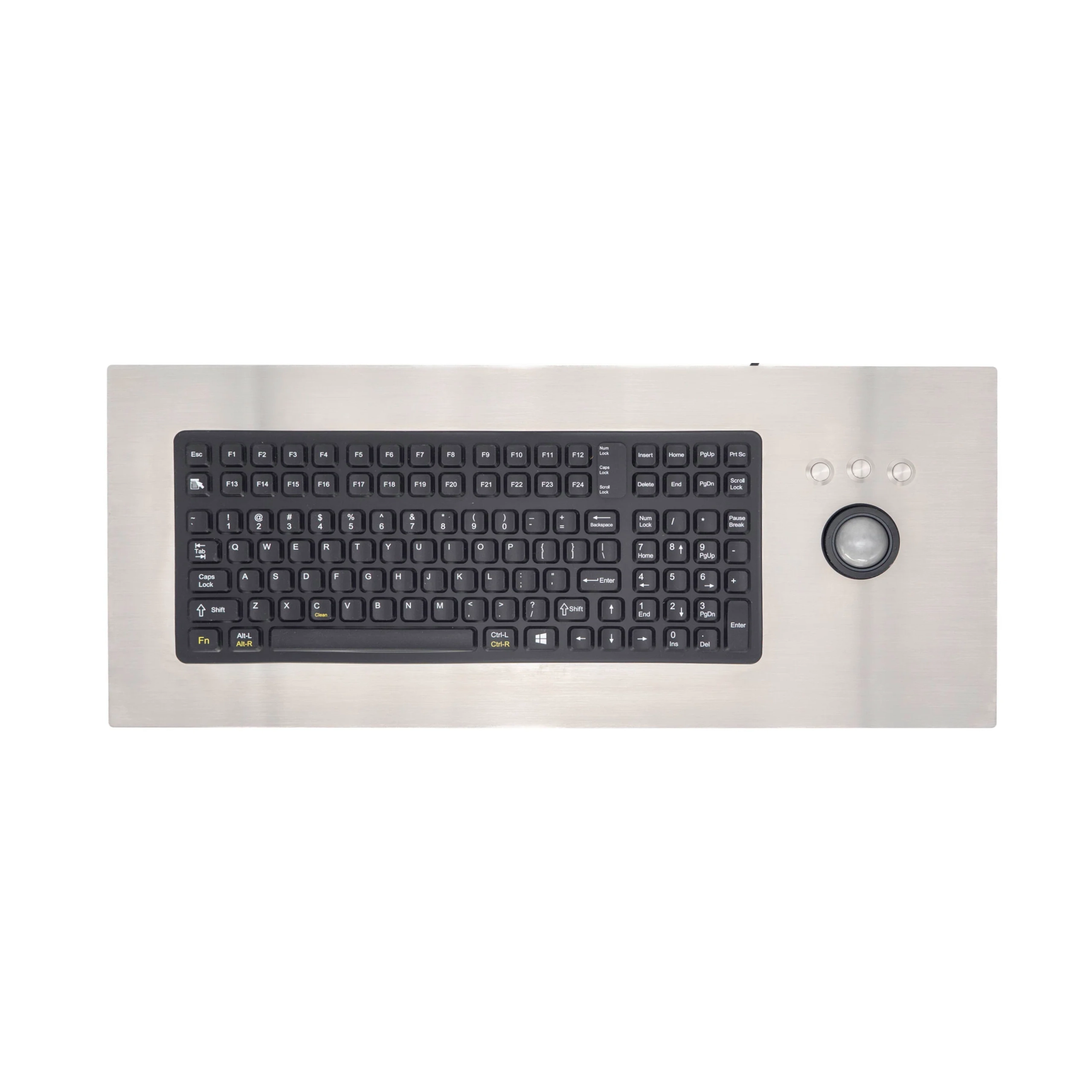 iKey PM-2000-TB Panel Mount Rugged Keyboard
