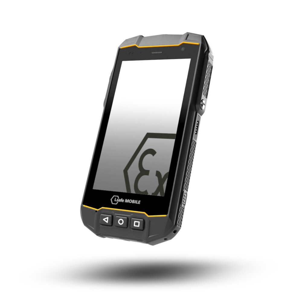 i.safe MOBILE IS530.2 ATEX Zone 2/22 intrinsically safe Smartphone