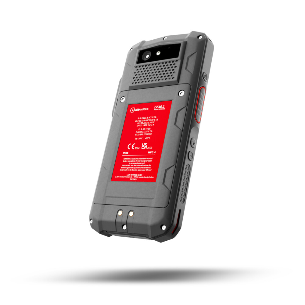 i.safe MOBILE IS540.1 ATEX Zone 1/21 intrinsically safe Smartphone