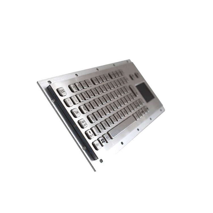 Rugged rkb-d-8669 industrial metal keyboard with touchpad 2 Rugged rkb-d-8669 industrial metal keyboard with touchpad - image 2