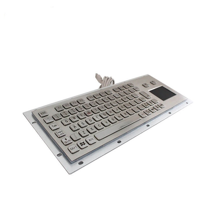 Rugged rkb-d-8669 industrial metal keyboard with touchpad 3 Rugged rkb-d-8669 industrial metal keyboard with touchpad - image 3