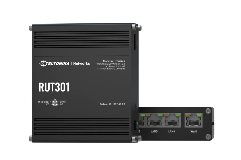 RUT301 Teltonika Industrial Ethernet Router
