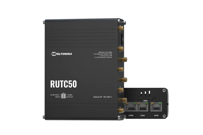 RUTC50 Teltonika Your 5G Wireless Multitool