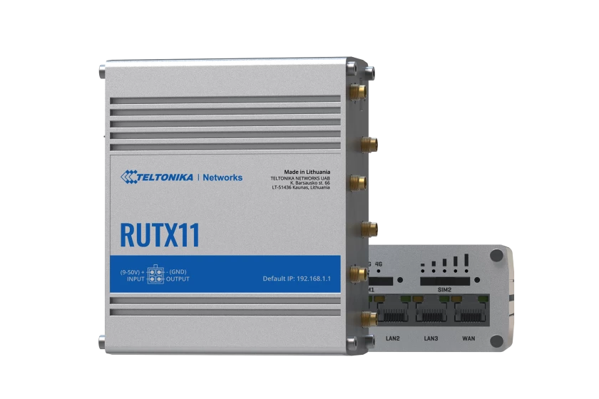 RUTX11 Teltonika Industrial Cellular Router