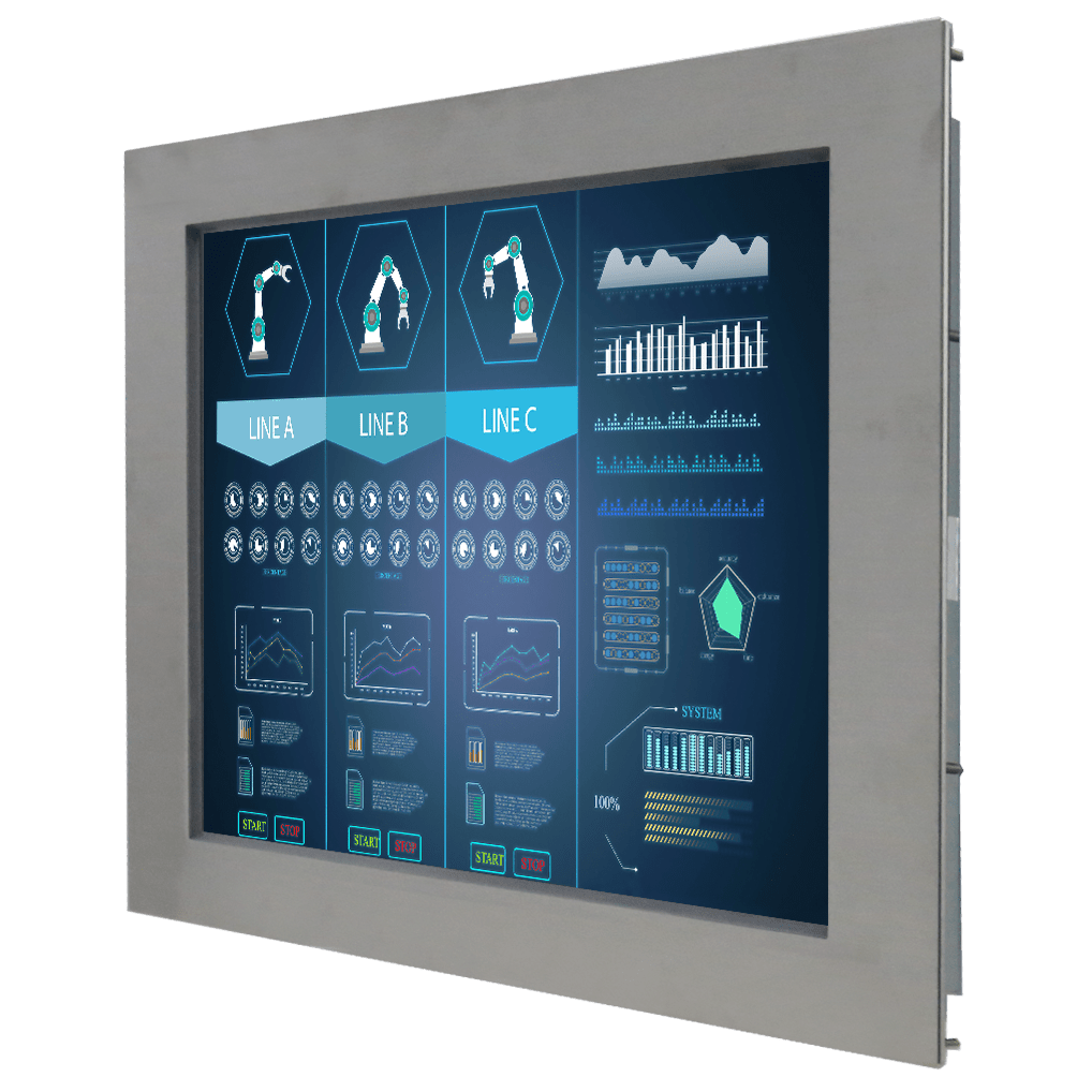 S17l500-stm1 winmate 17 inch stainless panel mount display 1 S17l500-stm1-winmate