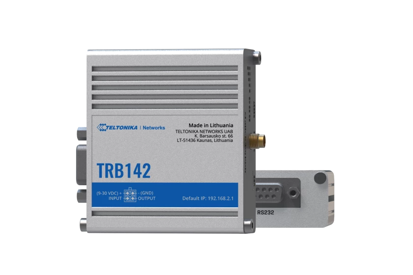 TRB142 Teltonika Industrial Rugged LTE RS232 Gateway