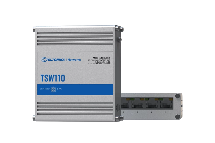 TSW110 Teltonika L2 Unmanaged Ethernet Switch