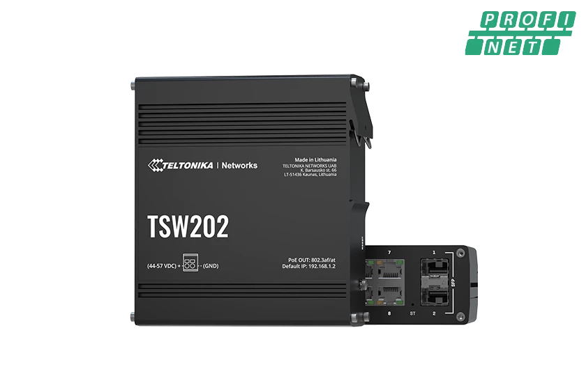 TSW202 Teltonika Managed POE+ Ethernet Switch
