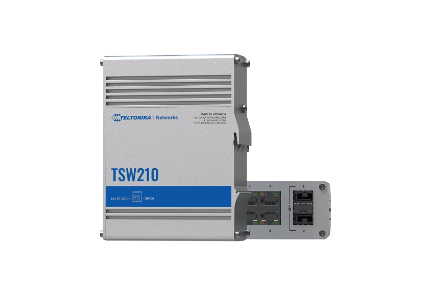 TSW210 Teltonika Industrial Ethernet Switch