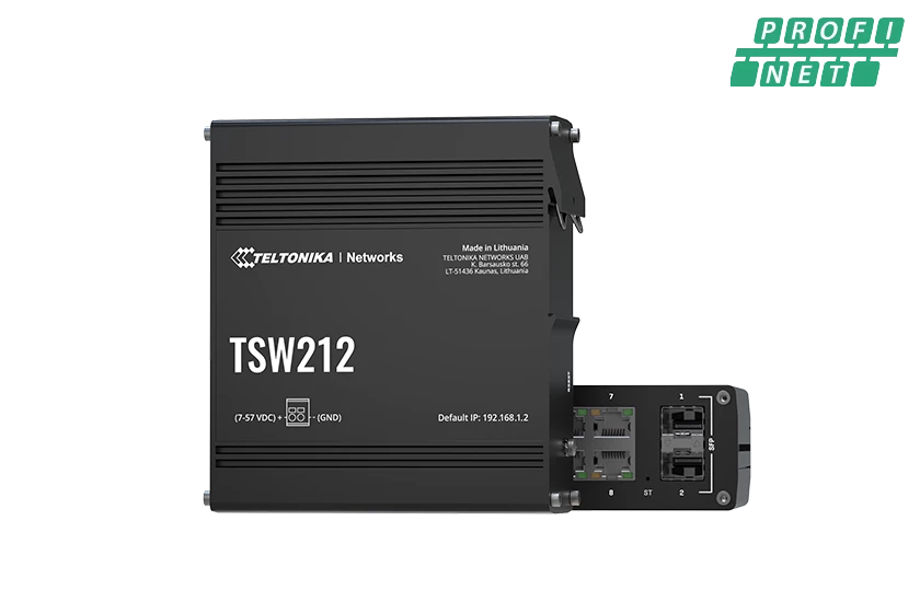 TSW212 Teltonika Managed Ethernet Switch