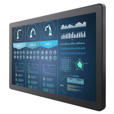 W24l100-gca2 winmate 23. 8 inch g-win gc-series front ip65 pcap display 1 W24l100-gca2-winmate